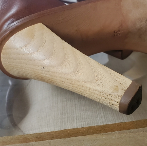 Chloé calf leather sandals Gladiator 8M - Picture 10 of 10